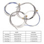 Corde en fil d'acier pour contrebasse facile à installer pour changer toutes les cordes d'une contrebasse