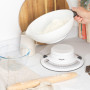 Salter 800 WHBKDR Balance de Cuisine Mécanique avec Bol Bec Verseur, Balance avec Cadran Rotatif Analogique, Ajouter & Peser, Ca