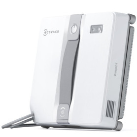 ECOVACS WINBOT Mini - Robot de Nettoyage de vitres - Design Compact - Double Buses avec pulvérisation ultrasonique