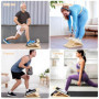 Planche Inclinée Professionnelle en Bois,40x30x4cm Réglable Slant Board, Portable Planche d'équilibre et étirement du Mollet, po
