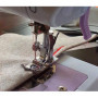 La Canilla ® - Pied pour tissus tricotés et élastiques pour machines à coudre Alfa Singer Brother Silvercrest et plus (Snap-On)