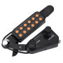 Micro pour Guitare Acoustique, Transducteur magnétique à 12 Trous pour Guitare Acoustique avec kit d'accordage pour Guitare Acou