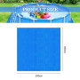 DTYGUIXE Tapis de Sol pour Piscine Tapis de Sol et de Protection Bleu pour Piscine Protecteur Fond de Piscine Tapis de Piscine G