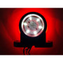 VNVIS 4 x petits feux de position latéraux LED 12 / 24V rouge/blanc s'allume châssis de camion remorque de camping-car