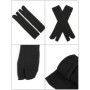 SATINIOR 6 Paires Unisexe Tabi Chaussettes Flip Flop Geta Chaussettes en Coton Chaussettes Tabi Split Toe Élastique pour Les Fem