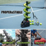 Lanceur De Balle Tennis (Peut contenir 30 Balls),Machine De Tennis adapté aux débutants/entraîneurs,Tous Niveaux&âges,Disponible