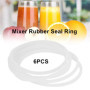 6pcs Nouvelle Bague de Joint en Caoutchouc de Joints d'étanchéité pour la Lame transversale Plate de Balle Magique(6pcs)