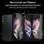 KeeFos [6 Pièces Protection écran Compatible avec Samsung Galaxy Z Fold 3 5G, TPU Protecteur d'écran + Verre Trempé Caméra Arriè