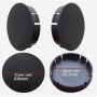 Complect de 4 pièces 60mm Centres de Roue Caches Moyeu Jante Capuchons Enjoliveurs