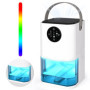 Dreamhigh® 1.7L Deshumidificateur d Air, Déshumidificateur Electrique Cave Salle de Bain Chambre, Pour Max 35㎡, Deshumidificateu