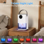 Dreamhigh® 1.7L Deshumidificateur d Air, Déshumidificateur Electrique Cave Salle de Bain Chambre, Pour Max 35㎡, Deshumidificateu
