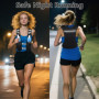 Gilet Hydratation Running avec 2 Soft Flask 500 ML, Réfléchissant Gilet d'hydratation de Course à Pied pour Femmes et Hommes, Sa