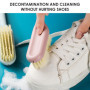 HDGSAFD 3 Pièces Brusser À Chaussures De Longue Poignée, Outils De Nettoyage De Chaussures, Accessoires De Soins De Chaussures, 