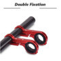 Guidon de Vélo Extenseur - Extension de Guidon de vélo - pour Lampes De Vélo, Compteur De Vitesse, Appareils Photo Sportifs Ou S