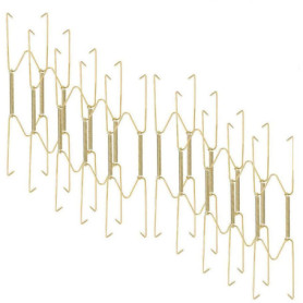 iPobie 10 Pièces Cintre Assiette Mural pour la Décoration de la Maison et Le Rangemen avec 10 Crochets Muraux