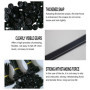 VLEDARLING 100 Pcs Attaches Polyvalentes, Attaches Autobloquantes Universelles en Nylon Rivets en Plastique pour Réparation Auto