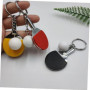JJiaoLinin Porte-Clés Raquette Ping Pong, 5 Pièces Sport Trousseau Mousqueton Porte-clés Raquette -pong Porte-clés Mini Pong Por