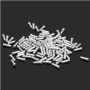 Capuchons D'extrémité de Câble de Frein en Alliage D'aluminium,100Pcs Embout de Câble de Vélo Embout Gaine Fixation Câble Frein 