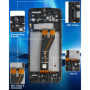 Écran LCD pour Samsung Galaxy A14 5G SM-A146B SM-A146M LCD Écran Digitizer Verre Tactile Assemblée avec Kit d'Outils de Réparati