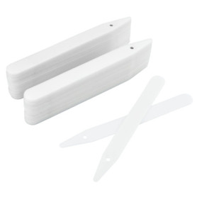 KINGLAKE 100 Pièces 15CM Etiquette Pour Plante, Suspendable Etiquettes Jardin Exterieur,Etiquettes Semis Réutilisable,Etiquette 