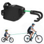 FoiiLiio Barre de Remorquage Velo,2.5m Corde de Remorquage de Vélo Rétractable,Vélo pour Enfants Corde de Remorquage pour Vélo, 