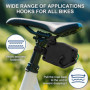 FoiiLiio Barre de Remorquage Velo,2.5m Corde de Remorquage de Vélo Rétractable,Vélo pour Enfants Corde de Remorquage pour Vélo, 