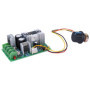 Contrôleur de Vitesse du Moteur DC 9-60V 20A Régulateur de Vitesse Réglable Régulateur de Tension PWM Module de Régulateur de Co