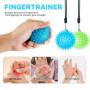 Grip Musculation, Poignee Musculation Trainer, Poignet Musculation Hand Exercise Balls Doigts Strengthener Hand Balls Grip Stren