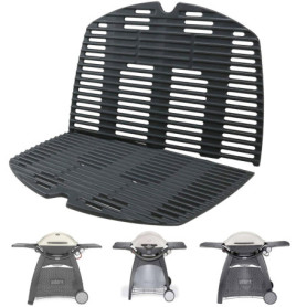 Nordic Bbq Store Lot de 2 grilles de cuisson en fonte pour Weber Q3200 Q3100 Q3000 Q320 Q300 57060001 586002 426001 56010049