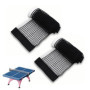 Lot de 2 filets de ping-pong noirs - Filet durable - Filet de rechange pour tables de tennis de table - Filet de tennis de table