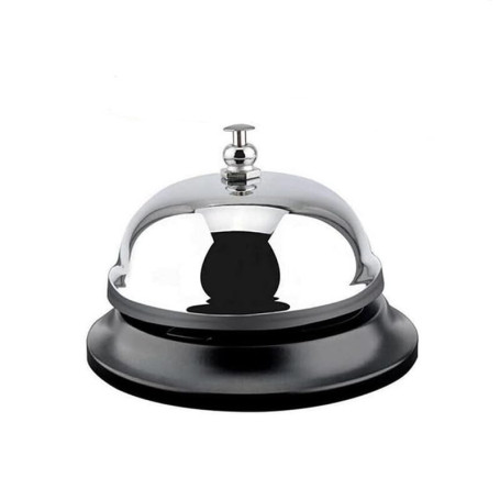 UQMIQURA Sonnette de Table en métal, Sonnette de Comptoir Sonnette de Service Sonnet de Réception pour Restaurant Bar