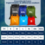Gicctyble Sac Étanche Léger 6 Pièces, 1,5L/2,5L/3L/3,5L/5L/8L, Sac Etanche Nautique Imperméable pour Kayak, Randonnée, Camping e