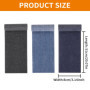 3 Rouleaux Patch Thermocollant Jean,Tissus Couture Piece Thermocollante Vetement,Reparation à Collant De Fer,Jeans Pantalon Roul
