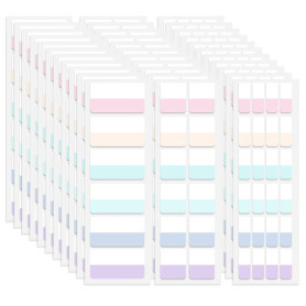 420 Pièce Onglets D'Index, Marque Page Adhesives, Feuilles Notes Autocollantes, Adhésives Marqueurs de Page Inscriptibles, Stick