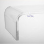 1 Pièce Rehausseur Écran PC Bureau - Support Écran PC - Support Écran - Acrylique - Transparent et Solide - Pour Ordinateur Port