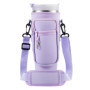 MLPKOI 1 Porte-Bouteille d'eau Accessoires Sac pour(Violet), avec Sangle RéGlable, Compatible avec 40oz 30oz Thermos Cup