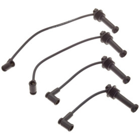 Merautop SJ Lot de 4 câbles d'allumage, bobine d'allumage, câbles d'allumage de rechange, pour Mondeo Fiesta Mk4 Focus Mk1 V50 A