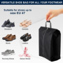 Set De 2 Sac Chaussures - Housses Chaussures Imperméables pour Sac Chaussures Voyage, Grand Sac Chaussures pour Bagages, Vacance