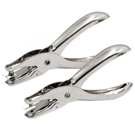 2 Pièces Perforatrice à trou unique en métal,3mm et 6mm pour scrapbooking,cartes de vœux et projets DIY,Pince perforatrice manue