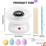 Machine à Barbe à Papa, Barbe à Papa Appareil 450w, Cotton Candy Machine pour Sucre Ou Bonbons Durs Avec Accessoires Facile à Ne