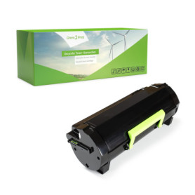 Green2Print Toner Noir 20000 Pages remplace Lexmark 60F2X00, 602X, 60F0XA0, 600XA, 60F2X0E, 602XE Toner pour Lexmark MX510DE, MX