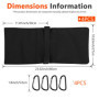 Lot de 4 sacs de sable pour photographie, sac de sable avec mousqueton, sacs de sable pour trépied, sac de sable en tissu Oxford