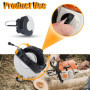 HAISHINE Bouchon d'Essence Bouchons pour Réservoir à Huile Carburant Tronçonneuse pour STIHL MS171 MS181 MS200 MS210 MS200T MS21