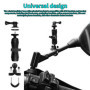 Moto Boule Support, RAM Mount U-Bolt, Adaptateur Bille Base Compatible de Téléphone pour Vélo et Rotule Mount avec Supports Ram 