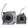 JISHIYUFS Nouveau CPU+GPU Ventilateur de Refroidissement pour MSI Katana GF76 Pulse GL76 MS-17L1 GF66 11UC Pulse GL66 11UEK MS-1