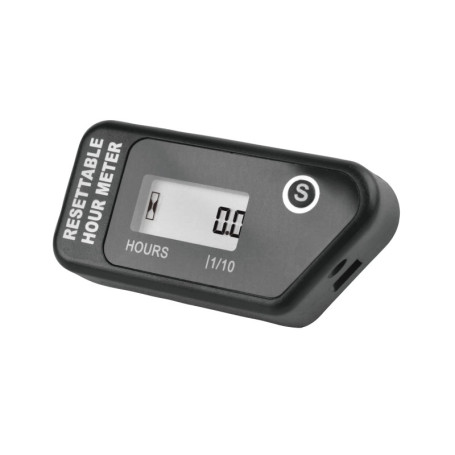 NInE-ROnG numérique LCD inductif compteur horaire entretien hourmétrage imperméable pour bateau marin souffleuse à neige générat