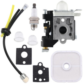BenTsD Compatible avec A021001351 Carburateur RB-K90 avec kit d'entretien de repower pour souffleurs Echo PB-251 PB-255 ES-255 A