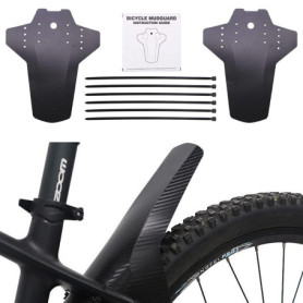 Garde-Boue pour vélo de Montagne, Garde-Boue Avant et arrière, Jeu de Garde-Boue pour VTT,Couverture complète Universelle épaiss