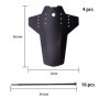 Garde-Boue pour vélo de Montagne, Garde-Boue Avant et arrière, Jeu de Garde-Boue pour VTT,Couverture complète Universelle épaiss