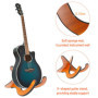 Support en Bois pour Ukulélé, 2 Pcs Supports pour Ukulélé Conviennent à la Guitare au Ukulélé et à la Mandoline, Support de Guit